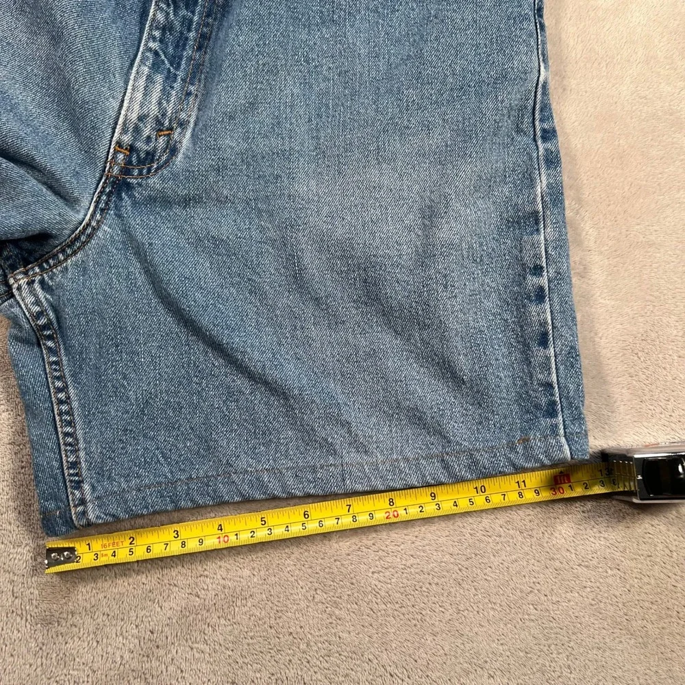 Vintage Levis 550 Relaxed Fit Denim Shorts Mens 34 Medium Wash Blue Cotton 90s
